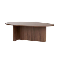 Table basse en bois Orba - 120 x 65 x 40 cm - Noyer