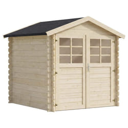 Abri de jardin en bois Beaumont - 4.48 m² - 223 x 201 cm - 28 mm