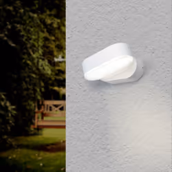 Discret, amovible et performant, optez pour l'Applique Murale Blanche LED IP54 Orientable Ovale qui réunit toutes ces qualité ...