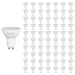 Ampoule led GU10 6W 220V SMD2835 PAR16 10LED 100° (Pack de 100)