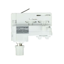 Vtac - Adaptateur Pour Rail Triphasé Blanc - silamp