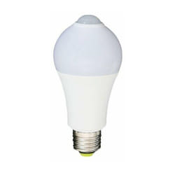 Silamp - Ampoule led E27 7W A60 avec Détecteur de Mouvement - Blanc Neutre 4000K - 5500K