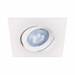 Achetez le Spot LED Encastrable Orientable 5W Carré Blanc SMD pour bénéficier d'un éclairage LED qualitatif dans votre espace ...
