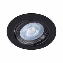 Découvrez le Spot LED Encastrable Orientable 5W Rond Noir SMD pour illuminer votre pièce. Il offre une luminosité parfaitemen ...