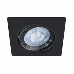 Description générale Optez pour le Spot LED Encastrable Orientable 5W Carré Noir SMD pour une lumière efficace et économique  ...