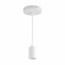 Suspension Ampoule E27 100cm Blanc - SILAMP