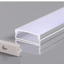 Profilé LED - SILAMP - Large Aluminium Gris - Pour Rubans LED 12V 24V ou 220V
