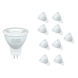 Ampoule led GU4 / MR11 4W 12V (Pack de 10) - Blanc Neutre 4000K - 5500K Silamp