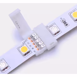 Assurez des connexions précises et fiables pour vos installations lumineuses multicolores avec le Connecteur pour Ruban LED R ...