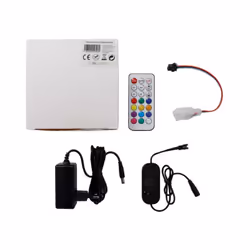 Le Kit de Contrôleur RGB & Alimentation pour Néon Flexible Connecté 24V RGBIC est un accessoire indispensable pour contrôler  ...