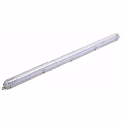 Ce Kit de Réglette LED étanche pour Tubes T8 120cm IP65 (Tube Néon LED 120cm T8 18W inclus) est idéal pour installer un lumin ...