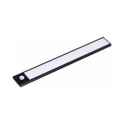 Silamp - Réglette led Rechargeable usb 30cm 1,5W Noire avec Détecteur de