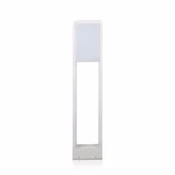 Choisissez la Borne de Jardin Design Blanche 10W LED Samsung IP65 pour illuminer votre jardin tout en y apportant une touche  ...