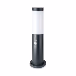 Commandez la Borne Extérieur Anthracite avec Détecteur 45cm pour Ampoule E27 IP44 pour illuminer votre espace extérieur. Elle ...
