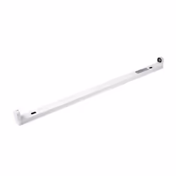 Support pour Tube LED T8 120cm - SILAMP - IP20 - Blanc - Allumage instantané - Intérieur