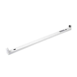 Support pour Tube LED T8 120cm - SILAMP - IP20 - Blanc - Allumage instantané - Intérieur