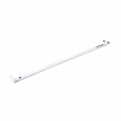 Support pour 2 tubes LED T8 60 cm - SILAMP - IP20 - Blanc - 4000 °K - Intérieur