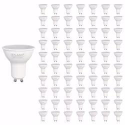 Ce pack de 100 ampoules LED GU10 8W est destiné aux professionnels, installateurs ou collectivités recherchant un éclairage f ...