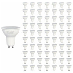 Ampoule led GU10 8W 220V (Pack de 100) - Blanc Froid 6000K - 8000K Silamp