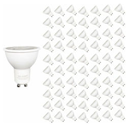 Ampoule led GU10 8W 220V PAR16 cob (Pack de 100) - Blanc Neutre 4000K - 5500K Silamp