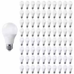 Ampoule LED E27 9W 220V A60 180° - Pack de 100 : un éclairage performant et économiqueLe pack de 100 Ampoules LED E27 9W 220V ...
