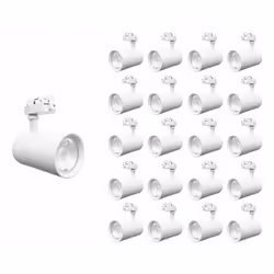 Optez pour l'éclairage professionnel avec notre pack de 20 Spot LED sur Rail 30W 80° Compact Monophasé BLANC. Ce pack compren ...