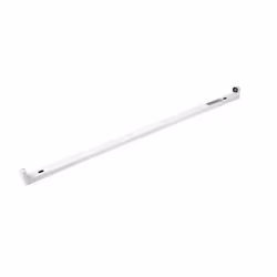 Support Tube LED T8 150cm - SILAMP - IP20 - Blanc - Intérieur - LED intégrée