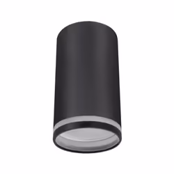Ce Spot LED Design en saillie NOIR pour ampoule GU10 s'installera très simplement dans vos espaces de vie tels que le salon,  ...