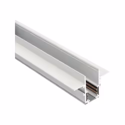 Le Rail Magnétique Encastré 48V 1M BLANC est un système d'éclairage contemporain et polyvalent qui peut être facilement intég ...