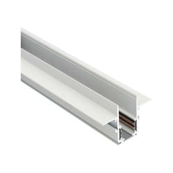 Rail Magnétique Encastré 48V 1m blanc Silamp