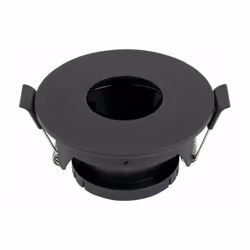 Support Spot Aluminium GU10 LED Rond Noir Orientable ø83 mm Caractéristiques du Support Spot Aluminium GU10 LED Rond Noir Ori ...