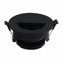 Support Spot Aluminium GU10 LED Demi-Rond Noir Orientable ø83 mm - Ajoutez une touche d'élégance et de sophistication à votre ...