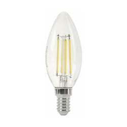 Ampoule led E14 Filament 6W C35 Bougie - Blanc Chaud 2300K - 3500K Silamp