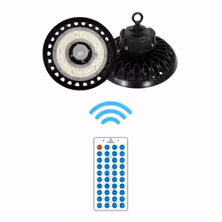 Découvrez la nouvelle Télécommande pour Suspension Industrielle UFO 160lm/W avec Détecteur de mouvement de Silamp. Ce disposi ...