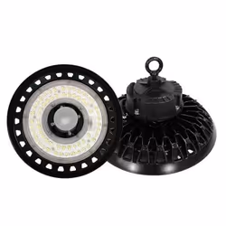 Suspension Industrielle UFO - SILAMP - 200W - Détecteur de mouvement - 32000 lumens - LED 6000K