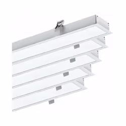 La Réglette Encastrable LED 120cm 35W Blanc (Lot de 5) est la solution d'éclairage idéale pour illuminer vos espaces avec eff ...