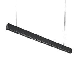 Silamp - Réglette Suspendue led 120cm 35W Noir - Blanc Froid 6000K - 8000K