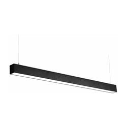 Silamp - Réglette Suspendue led Large 120cm 35W Noir - Blanc Froid 6000K - 8000K