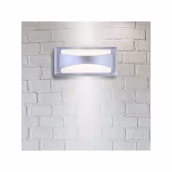 Éclairez votre espace avec élégance grâce à l'Applique Murale Led Rectangulaire 12w IP65 gris. Non seulement ce luminaire off ...