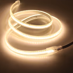 Découvrez le Ruban LED COB 220V IP65 432LED m (vendu sur mesure), une innovation en éclairage. Avec une intensité lumineuse i ...