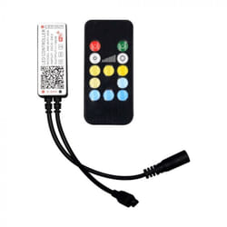 Vtac - Contrôleur Wi-Fi Infrarouge avec Télécommande pour Ruban led cct