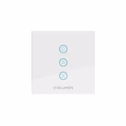 L'interrupteur tactile pour volet roulant connecté Wifi blanc ; est la solution idéale pour piloter facilement vos volets et  ...