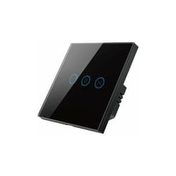 Interrupteur pour Volet Roulant Connecté Wifi Tactile Noir - SIL