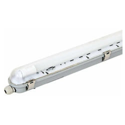 Kit de Réglette led IP65 + Tube Néon led 120cm T8 18W - Blanc Froid 6000K - 8000K Silamp