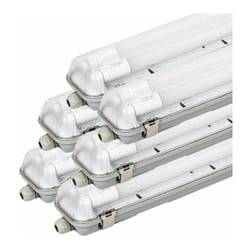 Silamp - Kit de Réglette led IP65 + 2 Tube Néon led 150cm T8 22W (Pack de