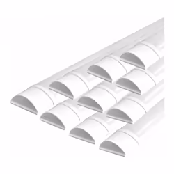 Transformez vos environnements intérieurs grâce à ce lot de 10 réglettes LED de 120cm, alliant puissance lumineuse et robuste ...