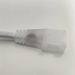 Silamp - Connecteur Électrique pour Ruban led 24V/220V Silicone 10x10mm -