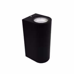 Découvrez l'Applique Murale Noire 6W LED COB Double Faisceaux IP44, un luminaire d'extérieur innovant conçu pour enrichir vot ...
