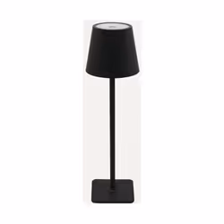 Découvrez la Lampe de Table Rechargeable Tactile Noire 3W CCT, une innovation lumineuse conçue pour apporter style et fonctio ...