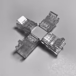 Introduisant le Connecteur X pour Ruban LED COB 8mm de Silamp, la solution parfaite pour enrichir vos espaces avec une touche ...